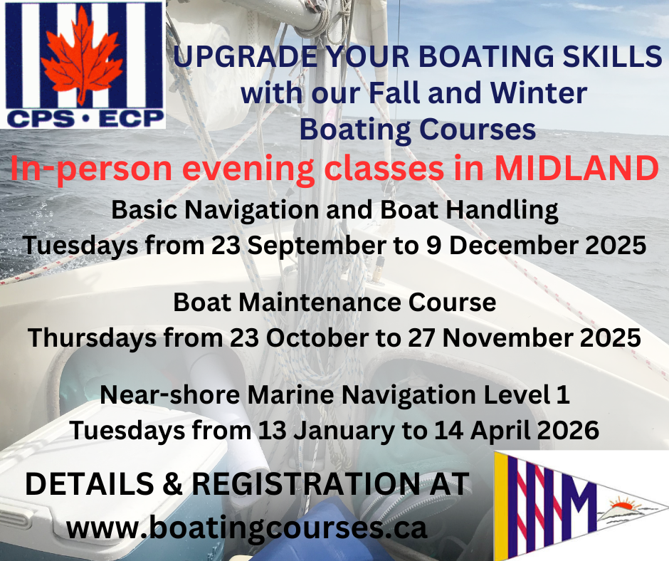 CPS Fall and Winter Boating Courses