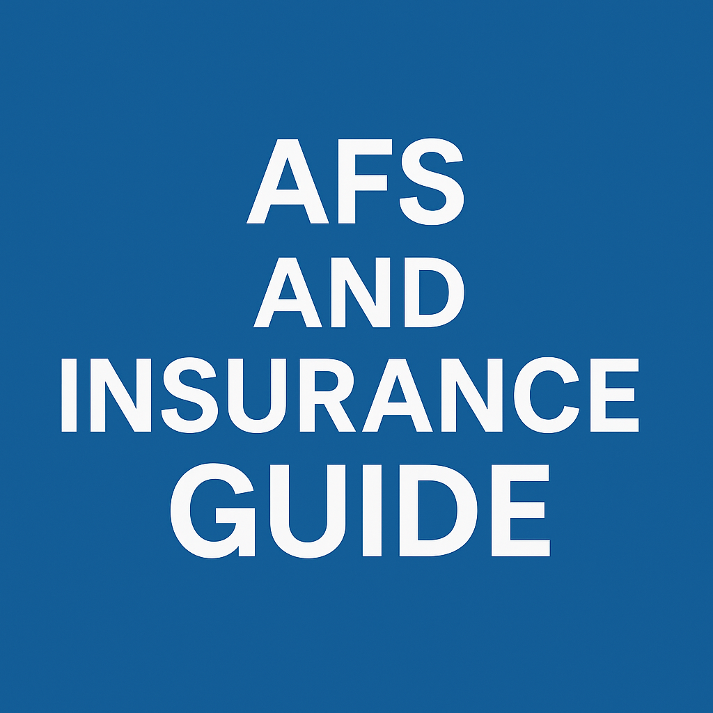 AFS & Insurance Member Guide