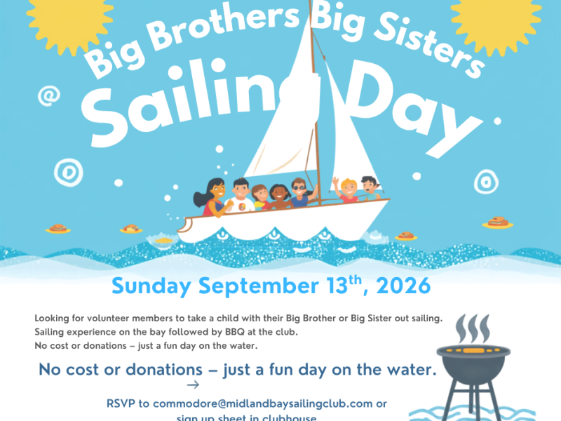 BIG BROTHERS/BIG SISTERS SAIL & BBQ