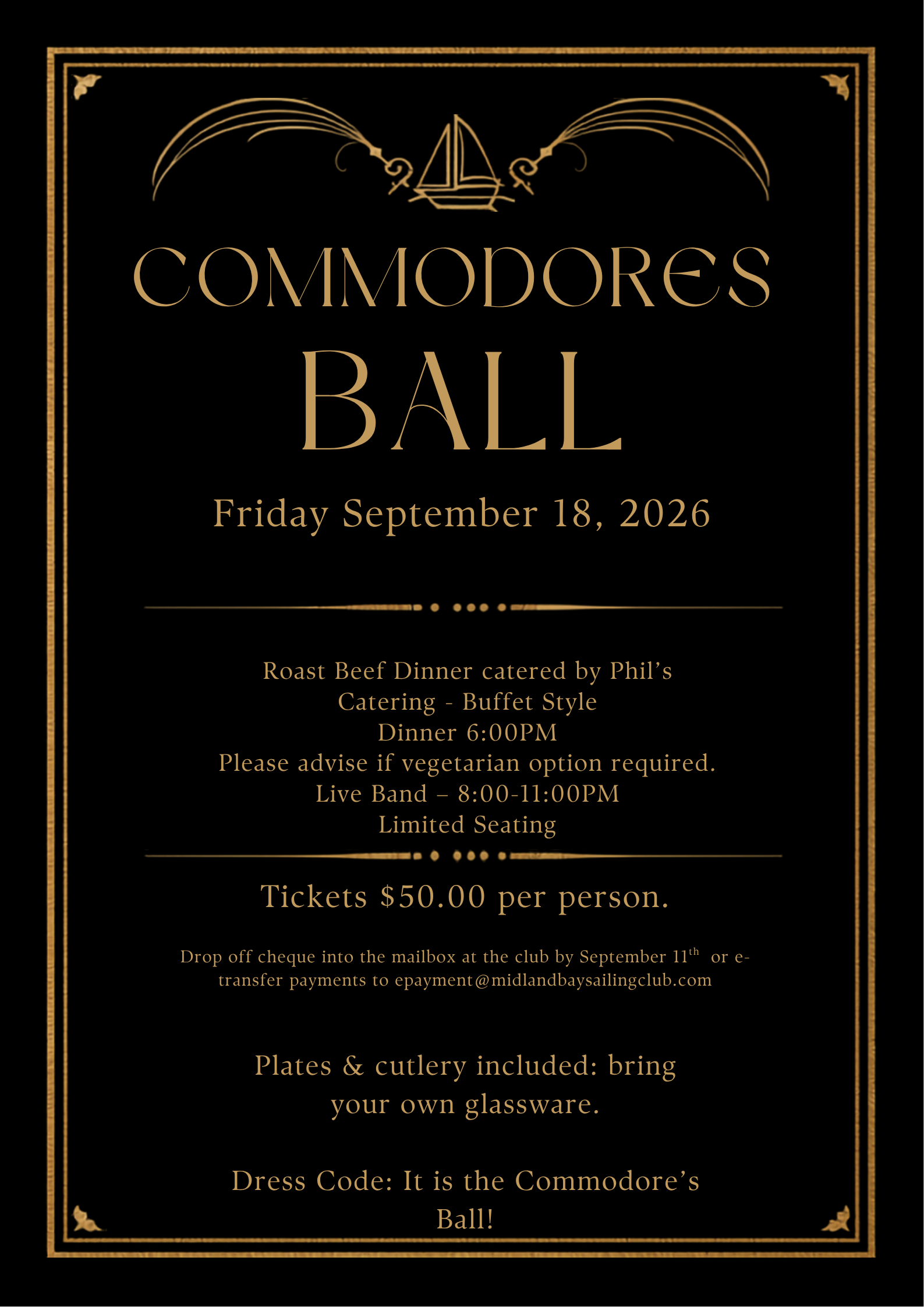 Commodore’s Ball 2026
